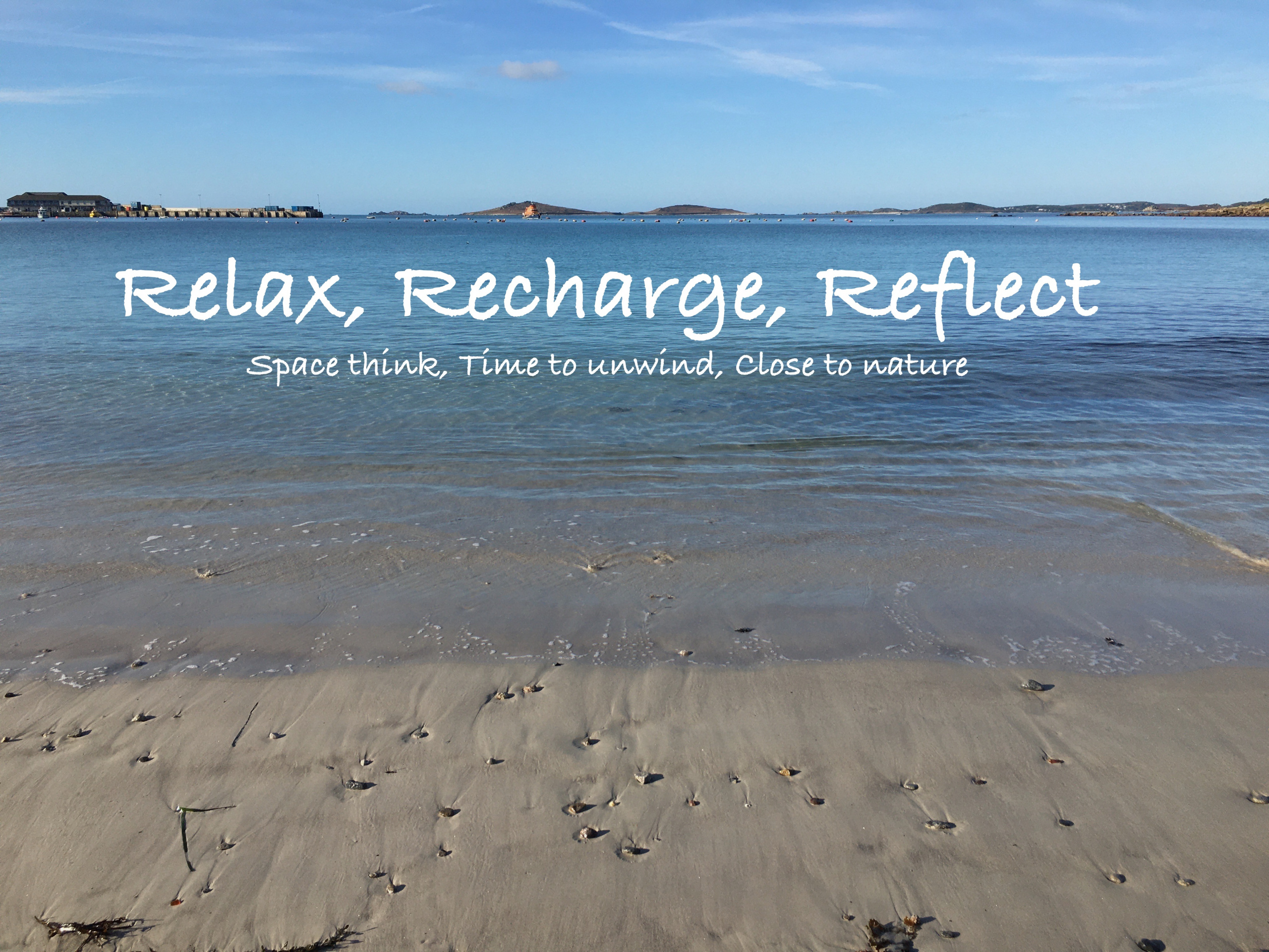 Relax, Recharge, Reflect